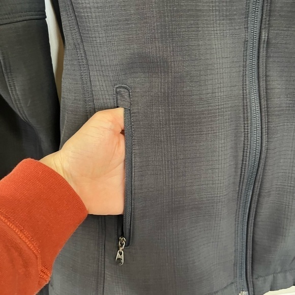 Avia Fleece Lined Full Zip Grey Jacket- Small - Picture 13 of 15